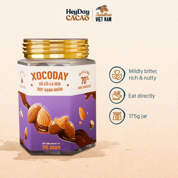 Dark Chocolate Almonds 175g