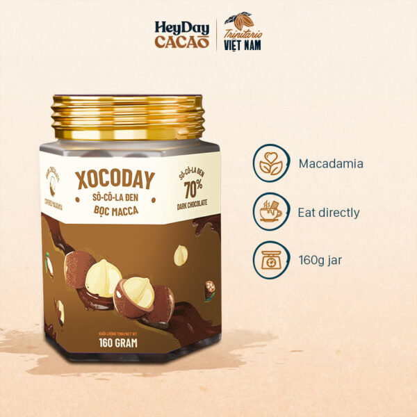Dark Chocolate Covered Macadamia 160g
